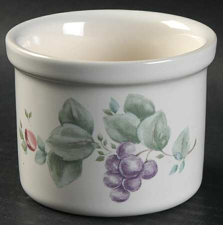 Grapevine Open Cheese Crock
