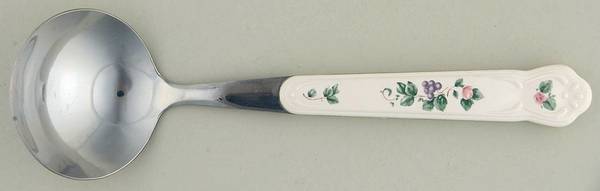 Grapevine Gravy Ladle with Stainless Bowl
