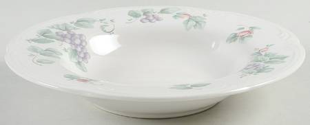Grapevine Rim Soup Bowl
