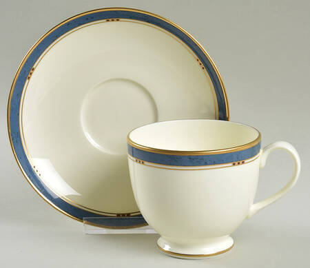Hampton Footed Cup & Saucer Set