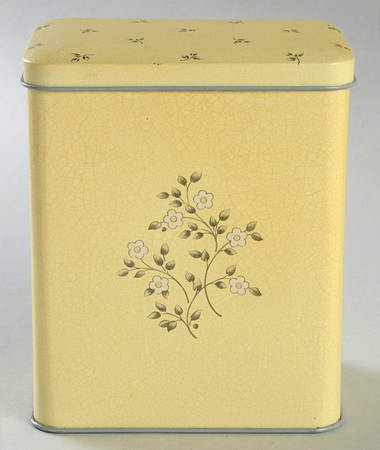 Heirloom 5 1/2" Nested Storage Tin with Hinged Lid