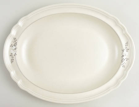 Heirloom 14" Deep Oval Serving Platter