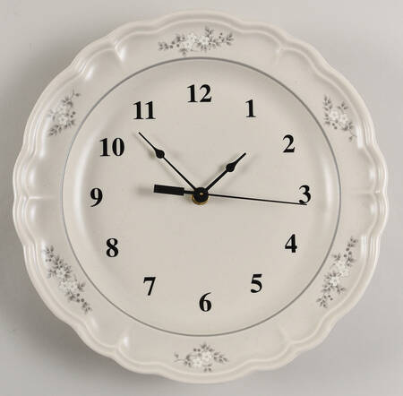 Heirloom 1-2" depth  Clock Plate HC
