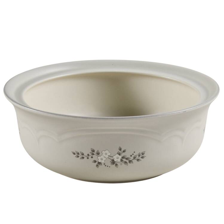 Heirloom 2 Qt Round Covered Casserole No Lid