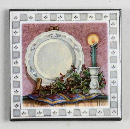 Heirloom Square Magnet