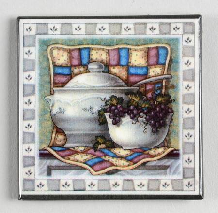 Heirloom Square Magnet