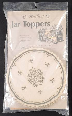 Heirloom (Set of 6) Jar Toppers (Paper & Yarn)