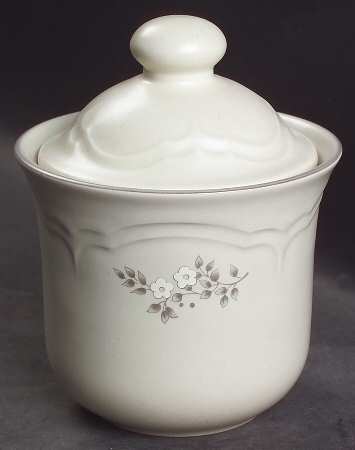 Heirloom Cotton Ball Jar and Lid
