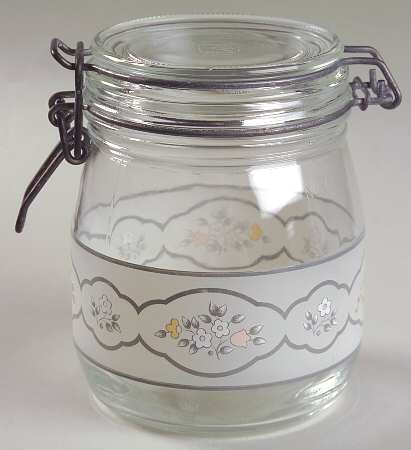 Heirloom Glassware Tea Canister