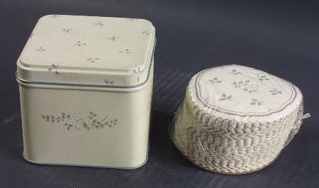 Heirloom Paper Coasters with Metal Box
