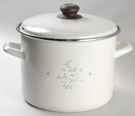 Heirloom 8 Quart Metal Stockpot & Metal Lid
