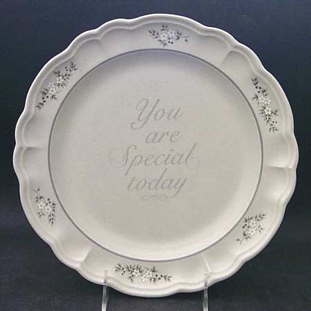 Heirloom "You Are Special" Dinner Plate