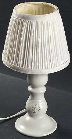 Heirloom Candlestick Lamp & Shade