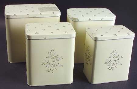 Heirloom Nested Storage Tin - Set of 4