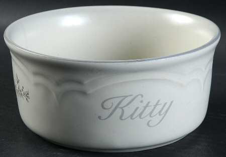 Heirloom Kitty Pet Bowl