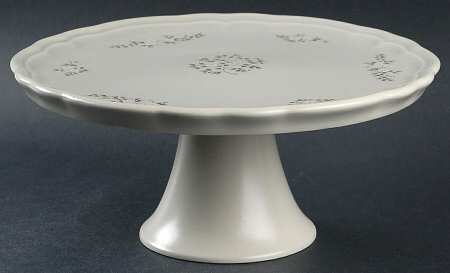 Heirloom 9" Diameter Pedestal Cake Stand