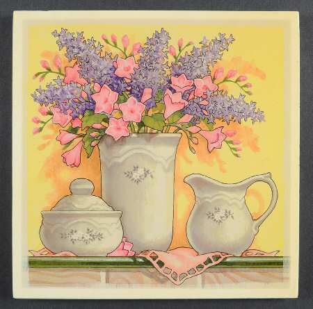 Heirloom Wood Tile for 22" X 22" Picture