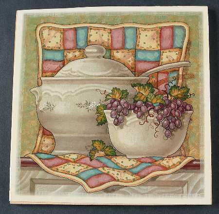 Heirloom Wood Tile for 22" X 22" Picture