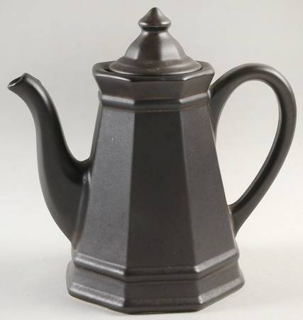 Heritage Black Coffee Pot & Lid