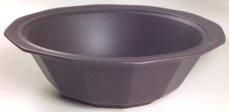 Heritage Black 9" Round Vegetable Bowl