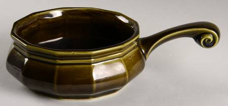 Heritage Green 7" Round Open Casserole