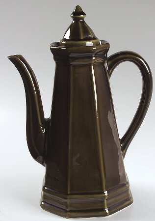 Heritage Green Coffee Pot & Lid