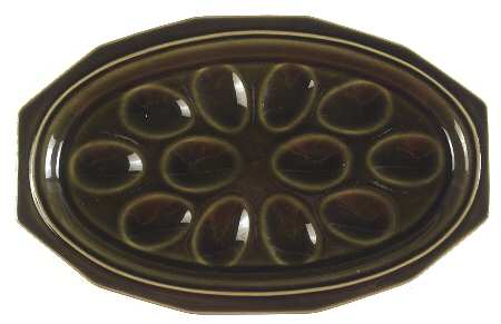 Heritage Green Deviled Egg Plate