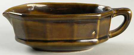 Heritage Green Gravy Boat