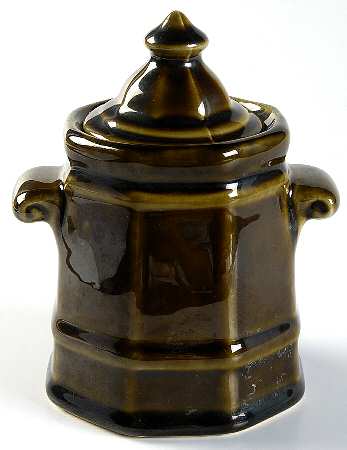 Heritage Green Sugar Bowl & Lid