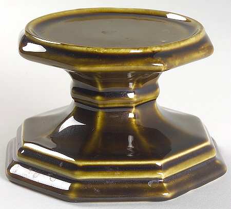 Heritage Green Pillar Candleholder