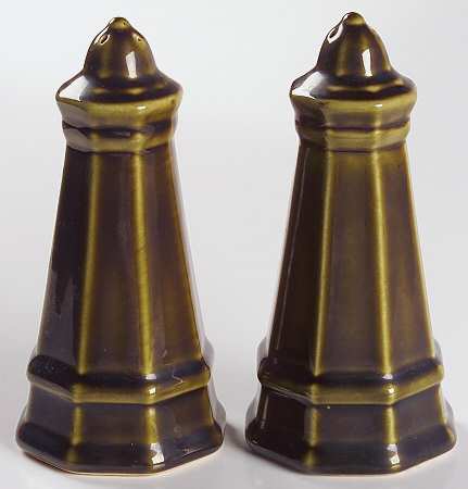 Heritage Green Salt & Pepper Set