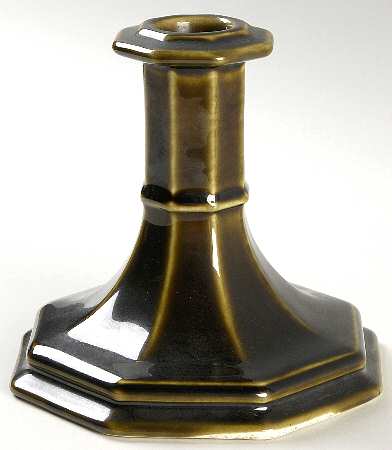 Heritage Green Small Candlestick