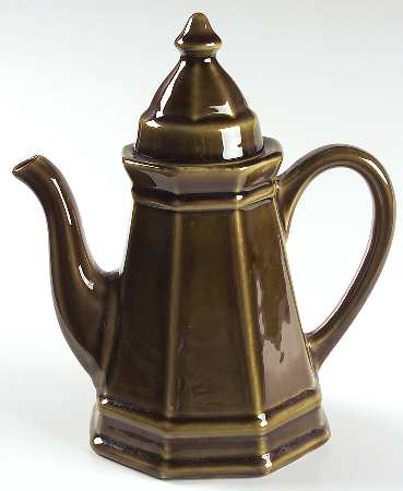 Heritage Green Teapot & Lid