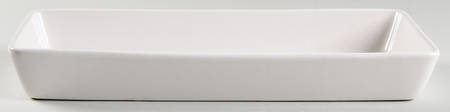 Heritage White Long and Narrow Baker