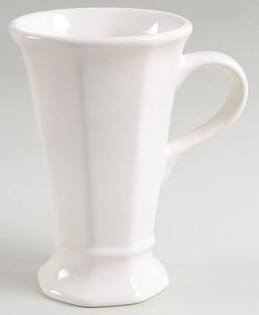 Heritage White Latte Mug