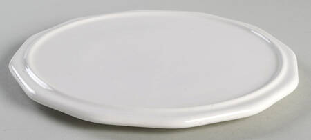Heritage White Cheese Dish No Glass Dome