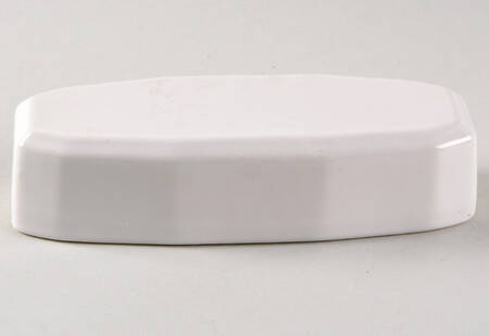 Heritage White Lid for 1/4 Lb Butter