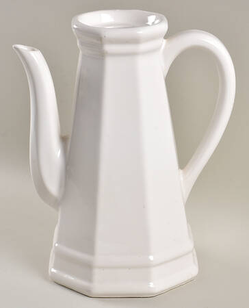 Heritage White Coffee Pot No Lid