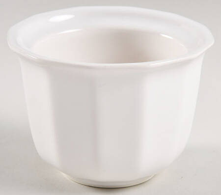 Heritage White Condiment Jar No Lid