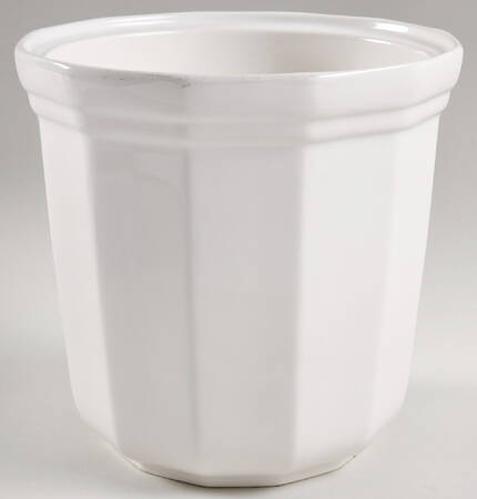 Heritage White Extra Large Canister No Lid