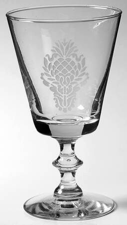 Heritage White 10 Oz Glassware Goblet
