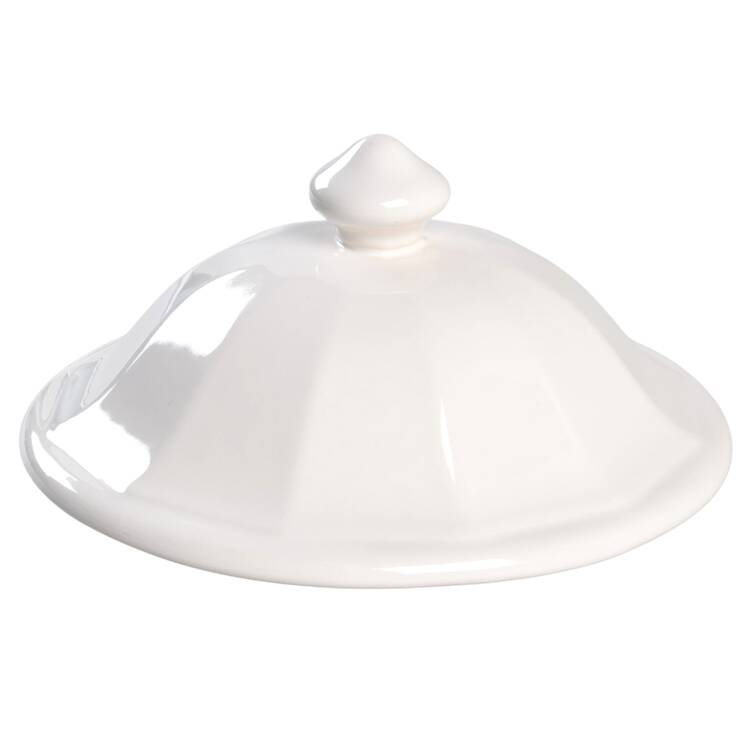 Heritage White Lid for 2 Qt Covered Casserole