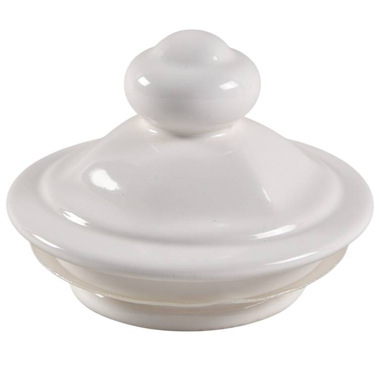 Heritage White Lid for Large Glassware Canister by Pfaltzgraff