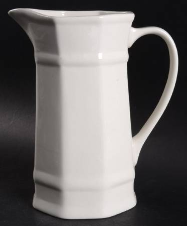 Heritage White 80 Oz Pitcher