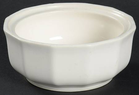 Heritage White Individual Casserole No Lid