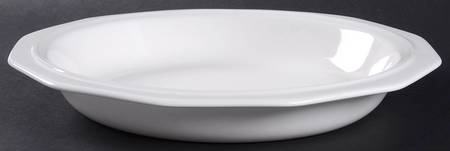 Heritage White Pie Serving Plate