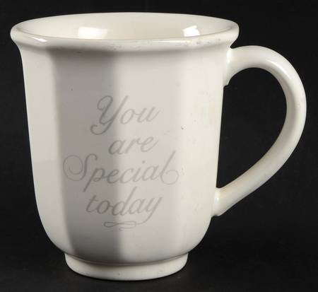 Heritage White Sentiment Mug