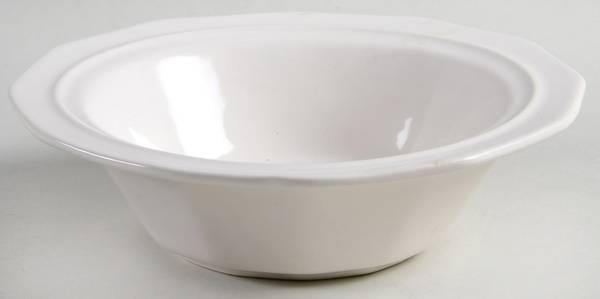 Heritage White Mini Pitcher and Bowl Set, Bowl Only