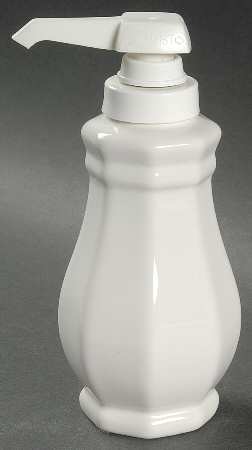 Heritage White Lotion Dispenser
