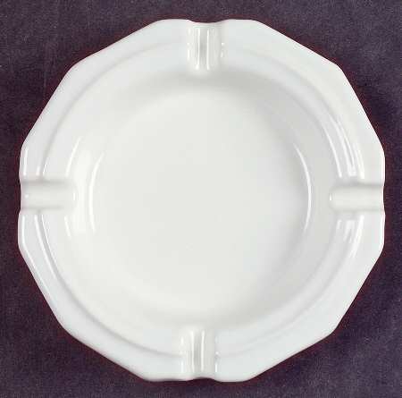 Heritage White 4" Ashtray
